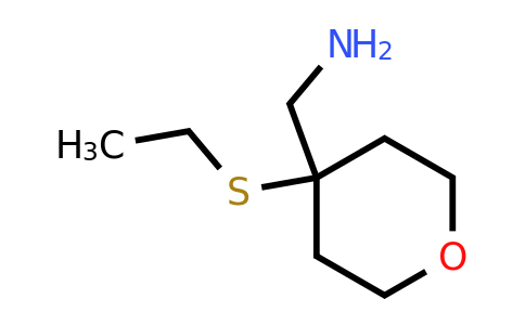 CAS 1354952-44-5 | 1-[4-(ethylsulfanyl)oxan-4-yl]methanamine