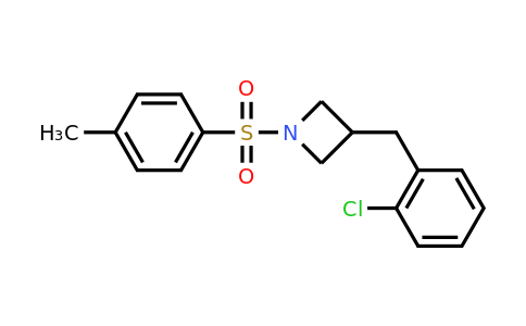 CAS 1354952-50-3 | 3-(2-Chlorobenzyl)-1-tosylazetidine