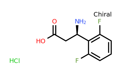CAS 1354970-44-7 | (3R)-3-Amino-3-(2,6-difluorophenyl)propanoic acid hydrochloride
