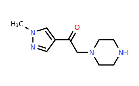 CAS 1355004-66-8 | 1-(1-methylpyrazol-4-yl)-2-piperazin-1-yl-ethanone