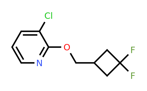 CAS 1355066-35-1 | 3-chloro-2-((3,3-difluorocyclobutyl)methoxy)pyridine