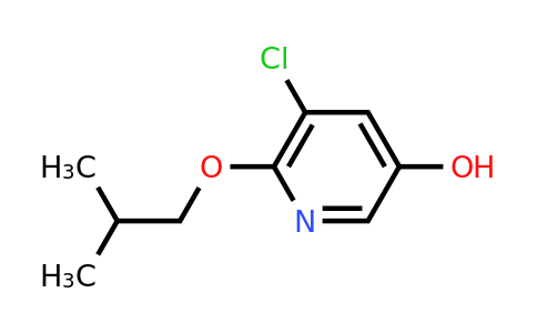 CAS 1355066-42-0 | 5-chloro-6-isobutoxypyridin-3-ol
