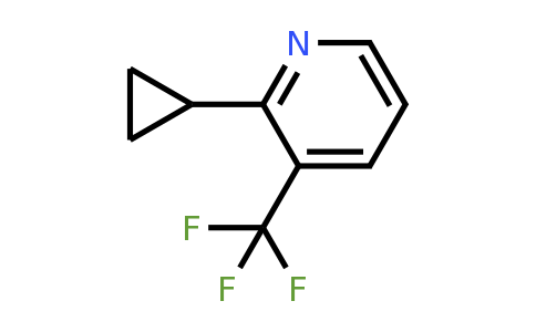 CAS 1355070-32-4 | 2-Cyclopropyl-3-(trifluoromethyl)pyridine