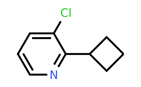 CAS 1355070-82-4 | 3-chloro-2-cyclobutylpyridine
