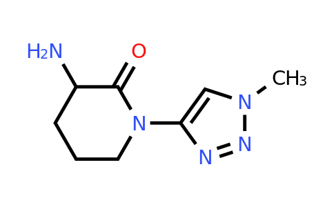 CAS 1355172-06-3 | 3-Amino-1-(1-methyl-1H-1,2,3-triazol-4-yl)piperidin-2-one