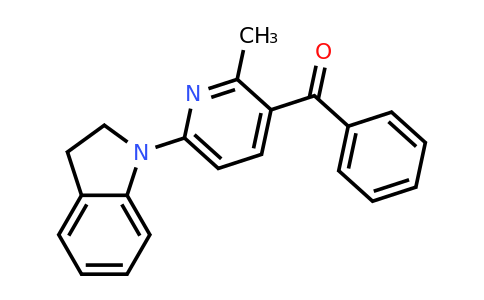 CAS 1355177-41-1 | (6-(Indolin-1-yl)-2-methylpyridin-3-yl)(phenyl)methanone