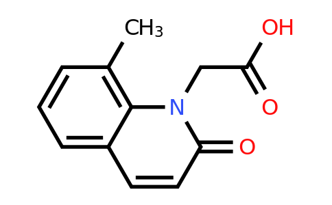 CAS 1355194-36-3 | 2-(8-Methyl-2-oxoquinolin-1(2H)-yl)acetic acid