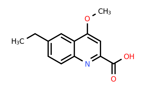 CAS 1355196-14-3 | 6-Ethyl-4-methoxyquinoline-2-carboxylic acid