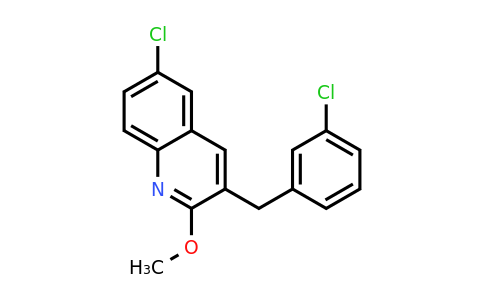CAS 1355196-55-2 | 6-Chloro-3-(3-chlorobenzyl)-2-methoxyquinoline
