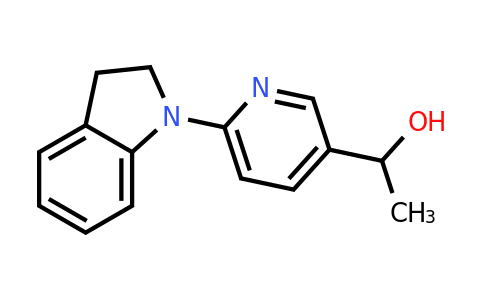 CAS 1355197-39-5 | 1-(6-(Indolin-1-yl)pyridin-3-yl)ethanol