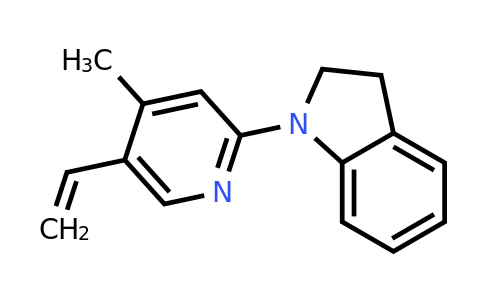 CAS 1355200-26-8 | 1-(4-Methyl-5-vinylpyridin-2-yl)indoline