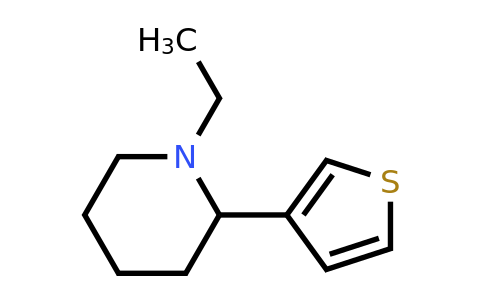 CAS 1355201-00-1 | 1-Ethyl-2-(thiophen-3-yl)piperidine