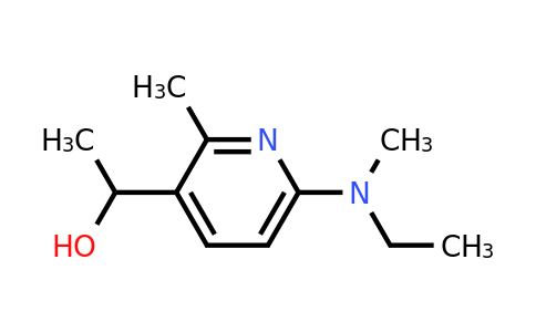 CAS 1355201-04-5 | 1-(6-(Ethyl(methyl)amino)-2-methylpyridin-3-yl)ethanol