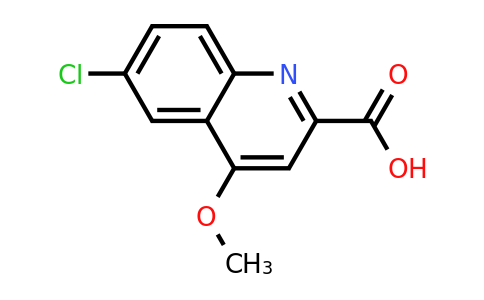 CAS 1355204-48-6 | 6-Chloro-4-methoxyquinoline-2-carboxylic acid