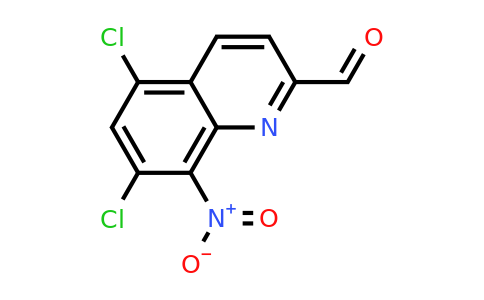 CAS 1355217-35-4 | 5,7-Dichloro-8-nitroquinoline-2-carbaldehyde