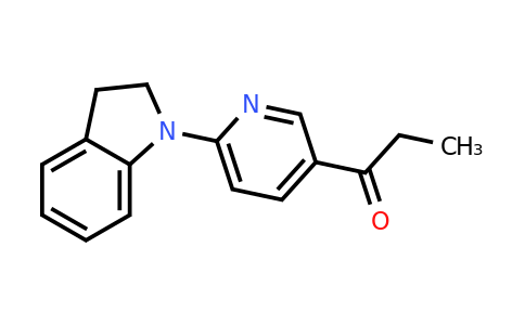CAS 1355219-38-3 | 1-(6-(Indolin-1-yl)pyridin-3-yl)propan-1-one