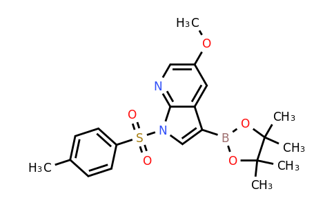 CAS 1355221-17-8 | 5-methoxy-1-tosyl-7-azaindole-3-boronic acid pinacol ester