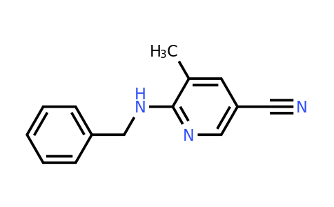 CAS 1355225-10-3 | 6-(Benzylamino)-5-methylnicotinonitrile