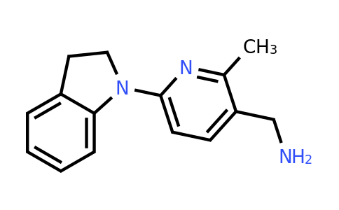 CAS 1355225-53-4 | (6-(Indolin-1-yl)-2-methylpyridin-3-yl)methanamine