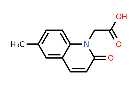 CAS 1355233-21-4 | 2-(6-Methyl-2-oxoquinolin-1(2H)-yl)acetic acid