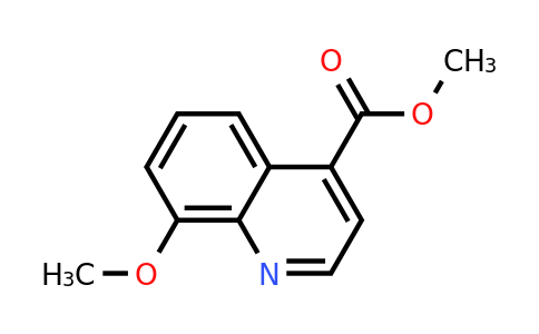 CAS 1355233-81-6 | Methyl 8-methoxyquinoline-4-carboxylate