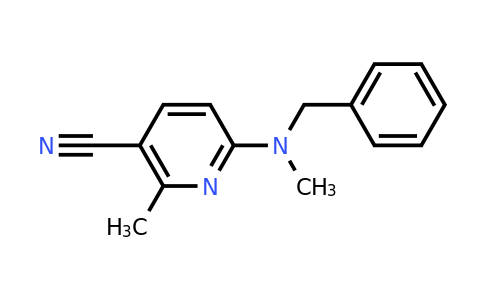 CAS 1355237-86-3 | 6-(Benzyl(methyl)amino)-2-methylnicotinonitrile