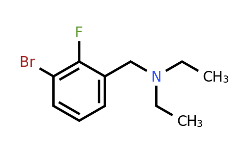 CAS 1355246-99-9 | 1-Bromo-2-fluoro-3-(diethylaminomethyl)benzene