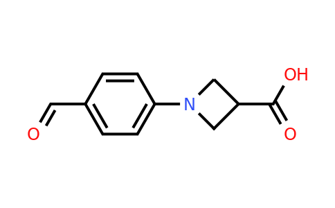 CAS 1355248-05-3 | 1-(4-Formylphenyl)azetidine-3-carboxylic acid