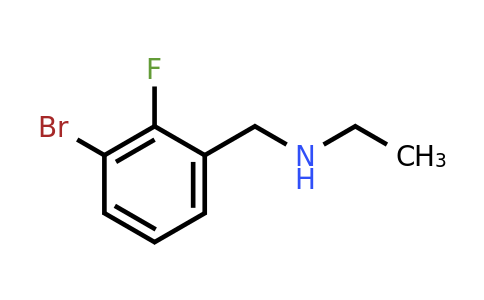 CAS 1355248-08-6 | 1-Bromo-3-(ethylaminomethyl)-2-fluorobenzene
