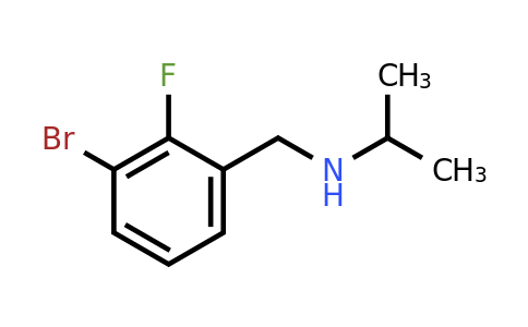 CAS 1355248-11-1 | 1-Bromo-2-fluoro-3-(isopropylaminomethyl)benzene