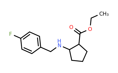 CAS 1355334-68-7 | Ethyl 2-((4-fluorobenzyl)amino)cyclopentanecarboxylate