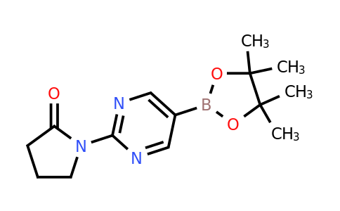 CAS 1355389-17-1 | 1-(5-(4,4,5,5-Tetramethyl-1,3,2-dioxaborolan-2-yl)pyrimidin-2-yl)pyrrolidin-2-one