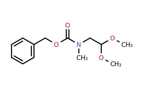 CAS 1355573-66-8 | Benzyl (2,2-dimethoxyethyl)(methyl)carbamate