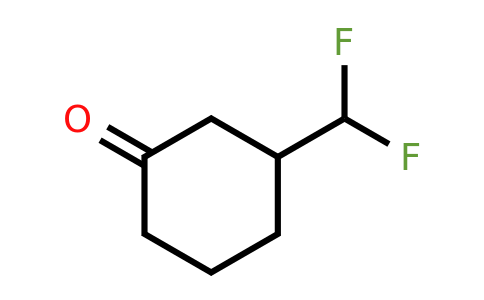 CAS 1355729-67-7 | 3-(difluoromethyl)cyclohexan-1-one