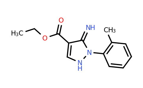 CAS 1355844-69-7 | Ethyl 3-imino-2-(2-methylphenyl)-2,3-dihydro-1H-pyrazole-4-carboxylate