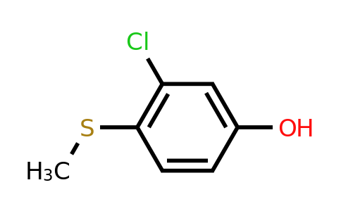 CAS 13560-43-5 | 3-Chloro-4-(methylthio)phenol