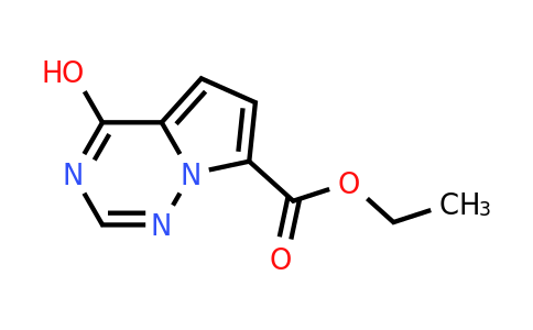 CAS 1356016-42-6 | ethyl 4-hydroxypyrrolo[2,1-f][1,2,4]triazine-7-carboxylate
