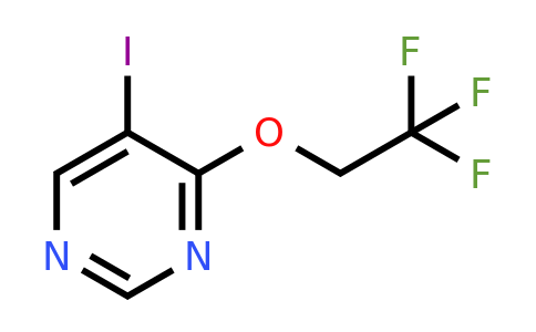 CAS 1356055-11-2 | 5-Iodo-4-(2,2,2-trifluoroethoxy)pyrimidine