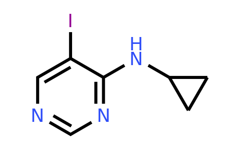 CAS 1356055-13-4 | N-Cyclopropyl-5-iodopyrimidin-4-amine