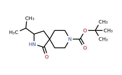 CAS 1356087-05-2 | tert-butyl 3-isopropyl-1-oxo-2,8-diazaspiro[4.5]decane-8-carboxylate