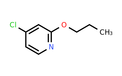CAS 1356087-59-6 | 4-Chloro-2-propoxypyridine