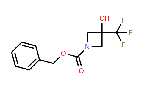 CAS 1356109-15-3 | Benzyl 3-hydroxy-3-(trifluoromethyl)azetidine-1-carboxylate