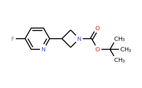 CAS 1356109-35-7 | tert-Butyl 3-(5-fluoropyridin-2-yl)azetidine-1-carboxylate