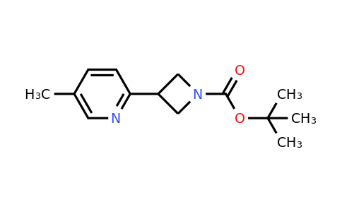 CAS 1356109-60-8 | tert-Butyl 3-(5-methylpyridin-2-yl)azetidine-1-carboxylate