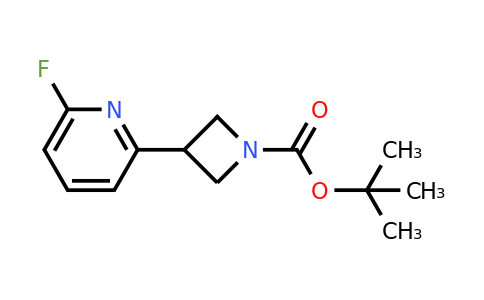 CAS 1356109-81-3 | tert-Butyl 3-(6-fluoropyridin-2-yl)azetidine-1-carboxylate
