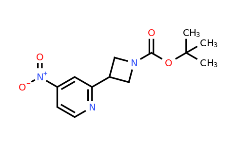 CAS 1356109-84-6 | tert-Butyl 3-(4-nitropyridin-2-yl)azetidine-1-carboxylate
