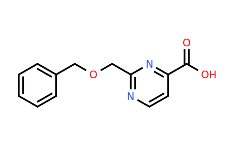 CAS 1356111-36-8 | 2-((Benzyloxy)methyl)pyrimidine-4-carboxylic acid