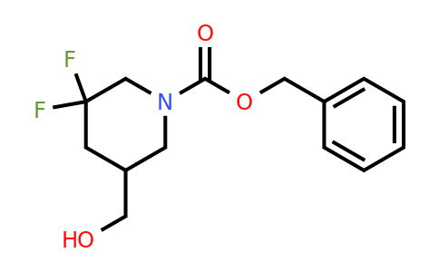 CAS 1356339-31-5 | benzyl 3,​3-​Difluoro-​5-​(hydroxymethyl)​piperidine-​1-​carboxylate