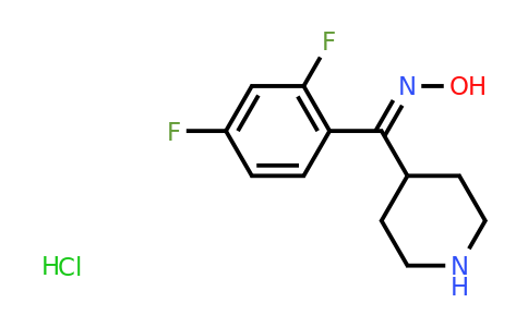 CAS 135634-18-3 | (2,4-Difluorophenyl)(piperidin-4-yl)methanone oxime hydrochloride