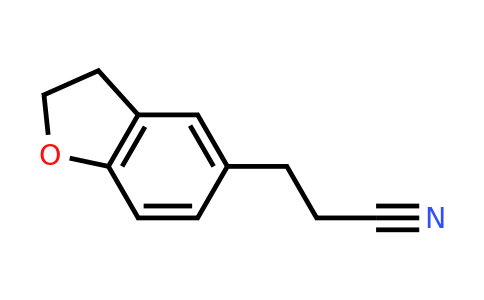CAS 135634-51-4 | 3-(2,3-dihydro-1-benzofuran-5-yl)propanenitrile